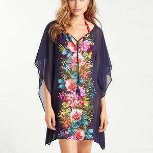 Tommy Bahama Watercolor Floral Tunic